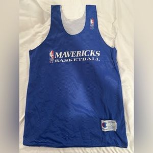 NBA Dallas Maverick Champion practice mesh jersey tank (Large)
